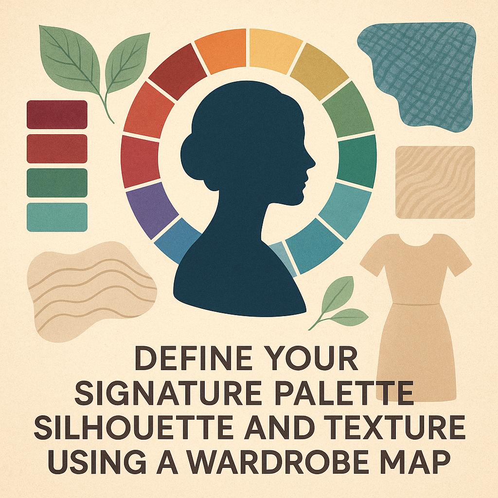 Define Your Signature Palette Silhouette And Texture Using A Wardrobe Map