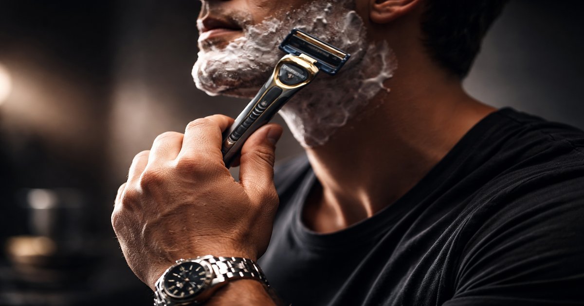 gillette 5 sport in use